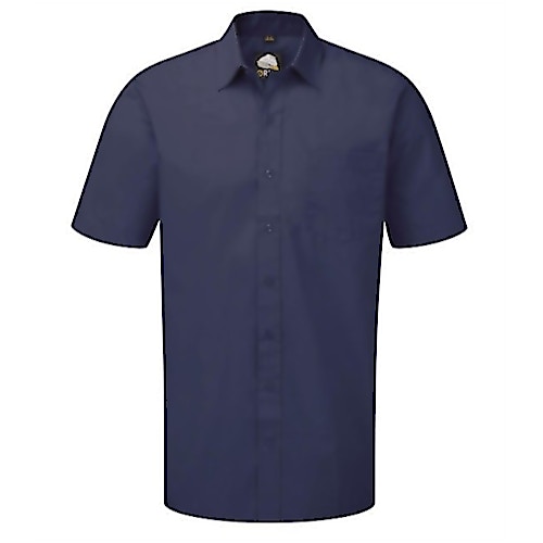 ORN Manchester Premium Short Sleeve Shirt Royal Blue